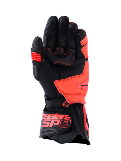 Alpinestars SP-9 Gloves Black/Red motorcycle gloves – image 2