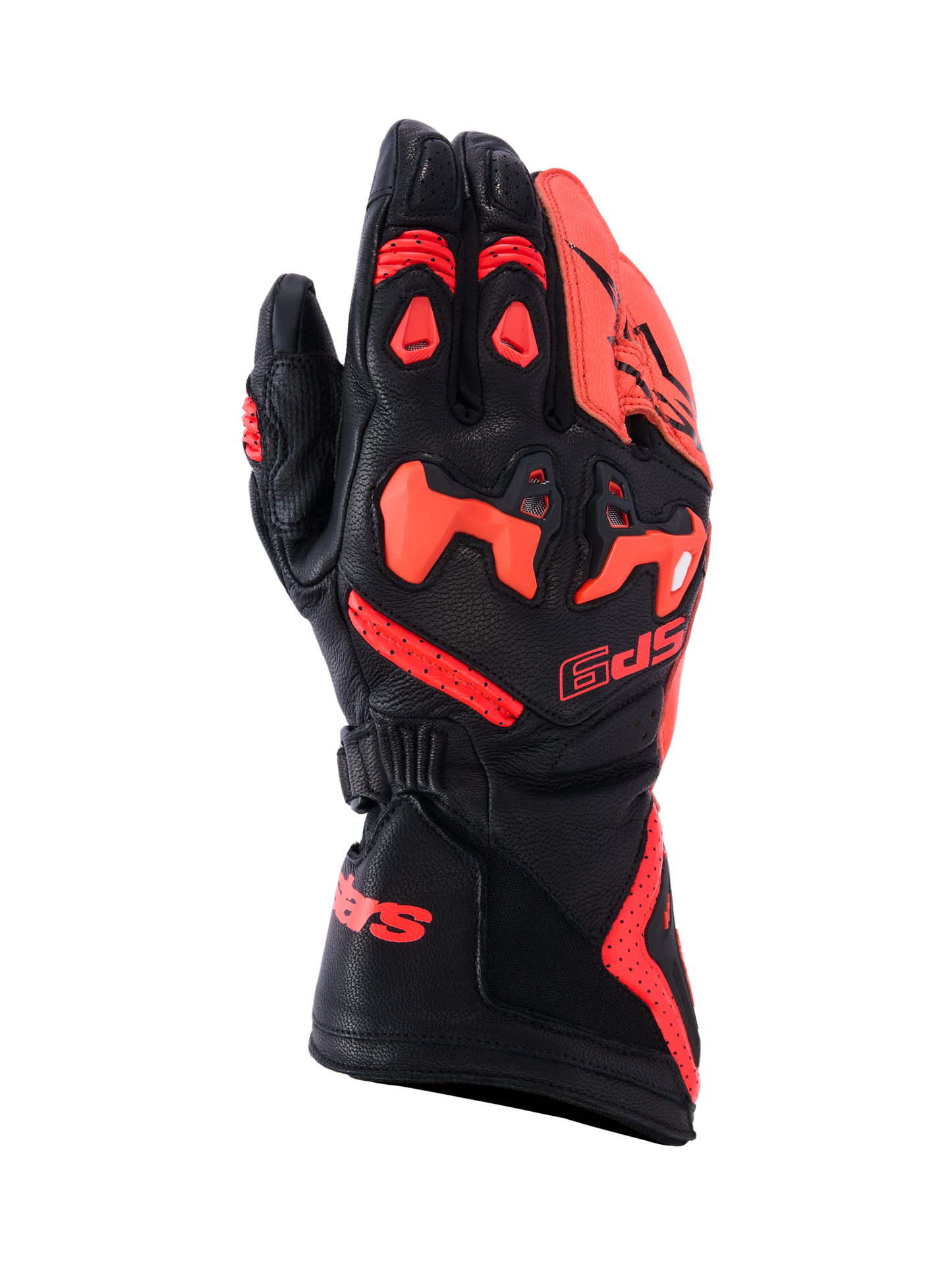 Alpinestars SP-9 Gloves Black/Red motorcycle gloves – image 1