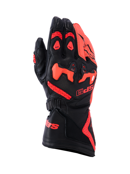 Alpinestars SP-9 Gloves Black/Red motorcycle gloves – image 1