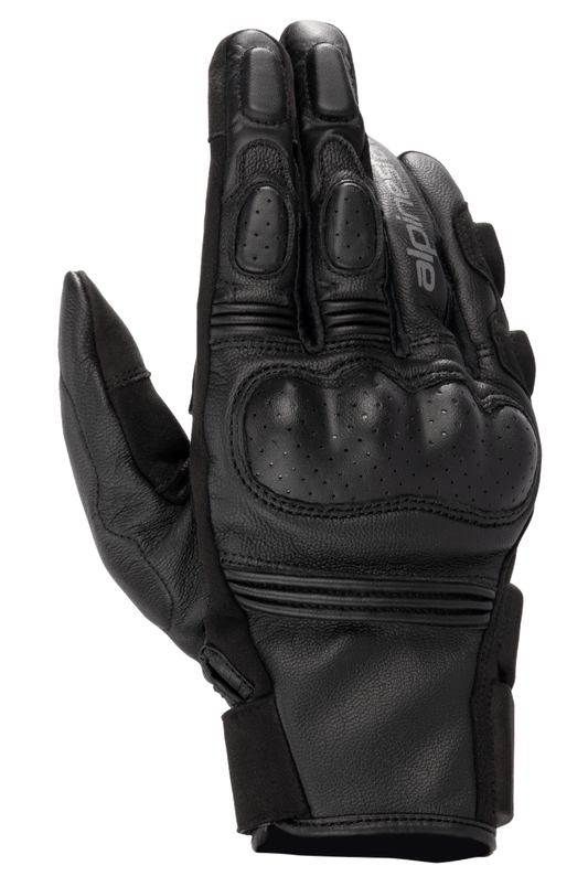Alpinestars Phenom Leather Gloves Black/Black motorcycle gloves – image 1