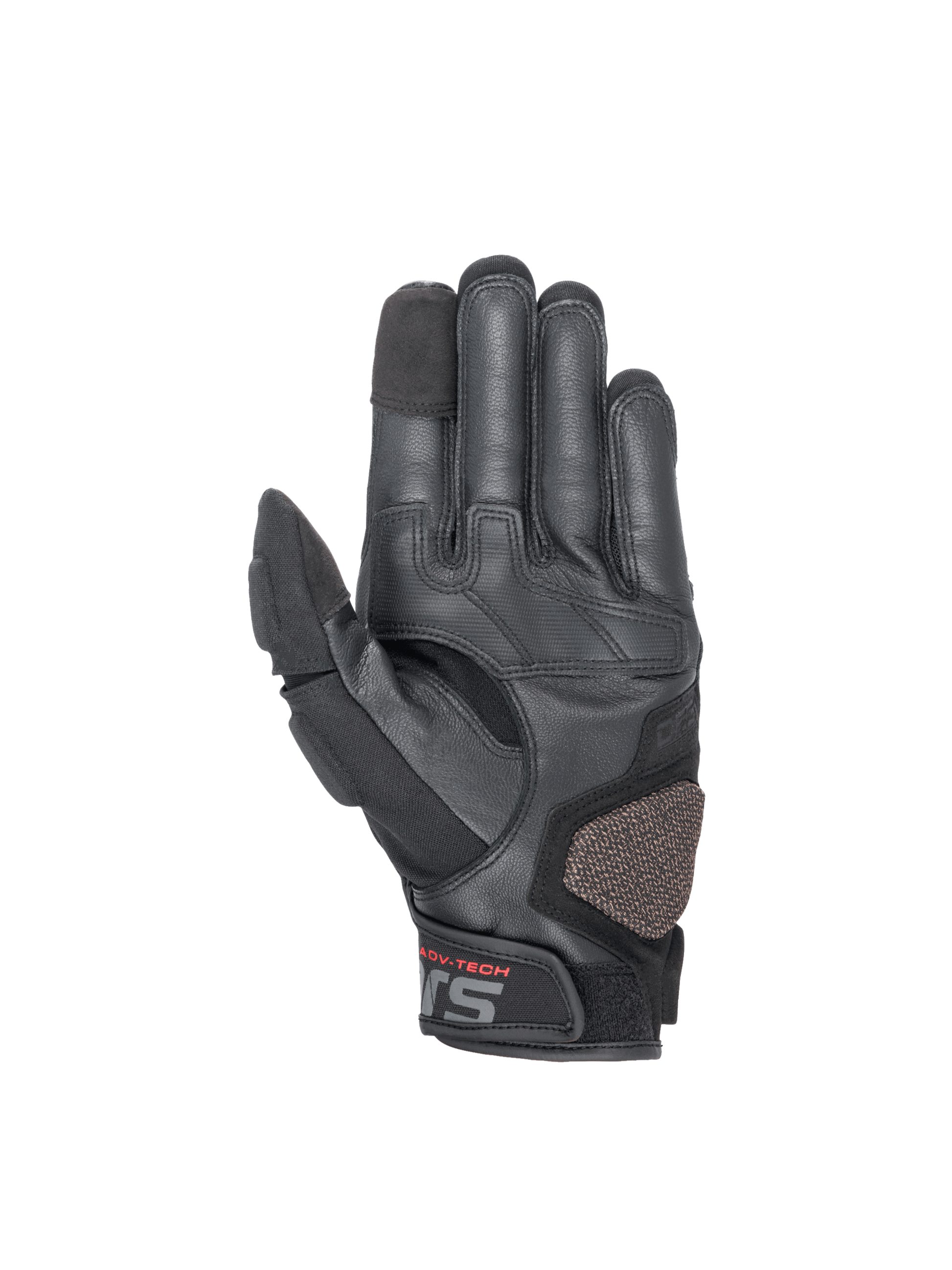Alpinestars Halo Leather Gloves Black motorcycle gloves – image 2
