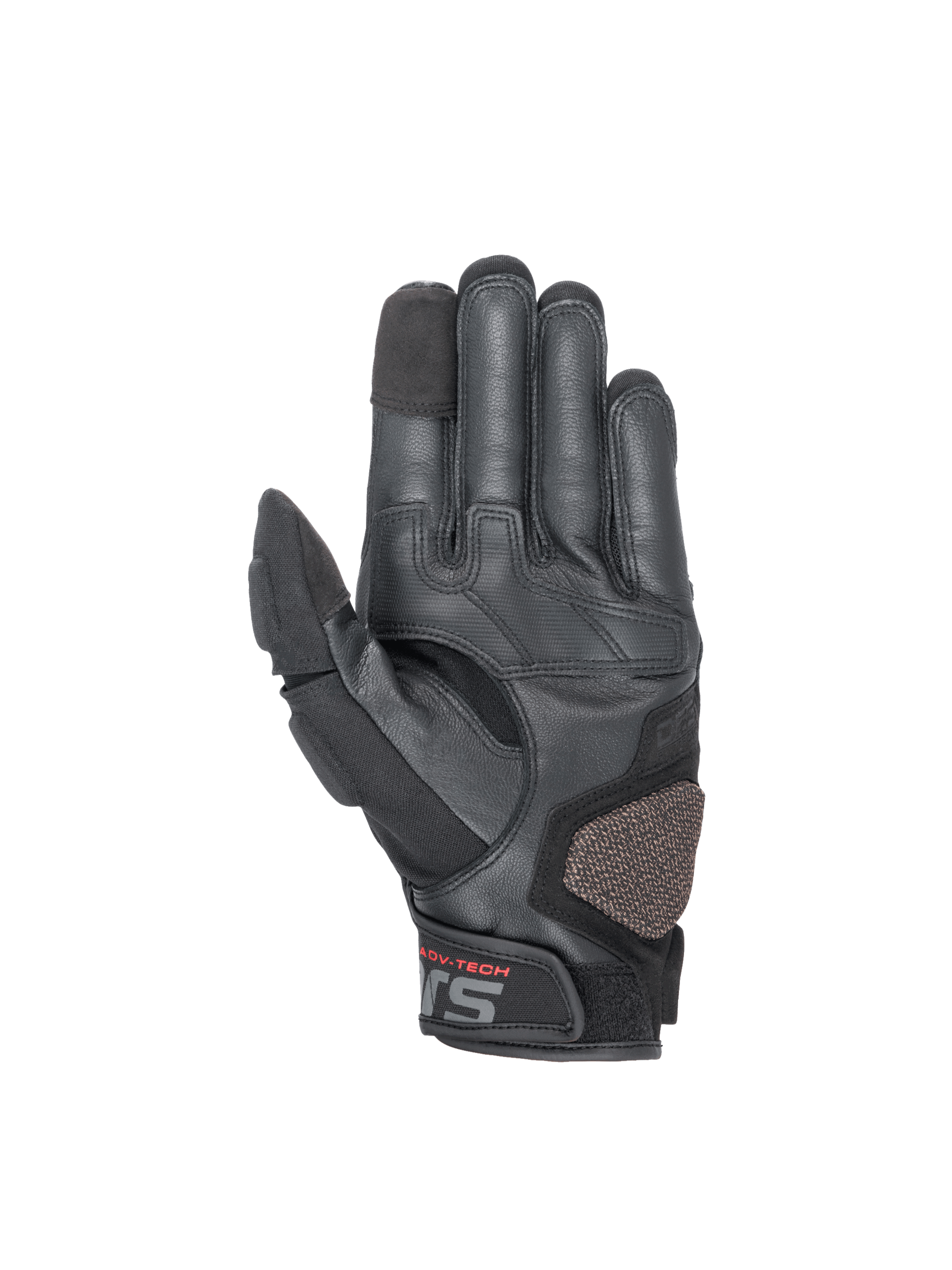 Alpinestars Halo Leather Gloves Black motorcycle gloves – image 2