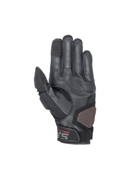 Alpinestars Halo Leather Gloves Black motorcycle gloves – image 2
