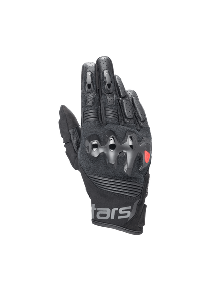 Alpinestars Halo Leather Gloves Black motorcycle gloves – image 1
