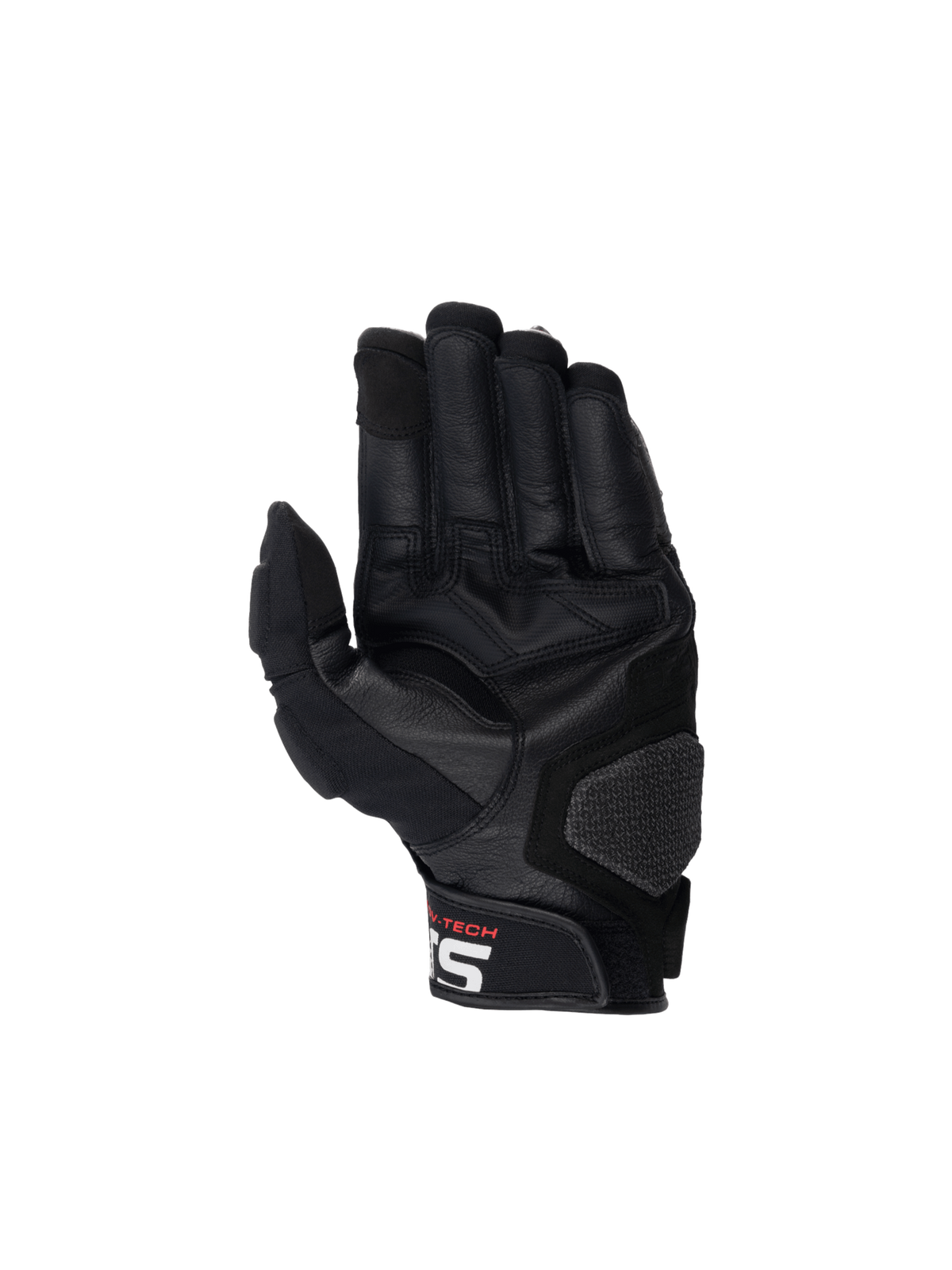 Alpinestars Halo Leather Gloves Black/White motorcycle gloves – image 2