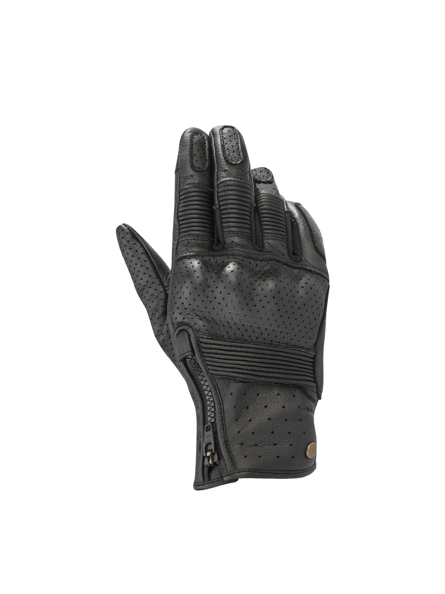 Alpinestars Rayburn V2 Leather Gloves Black motorcycle gloves – image 1