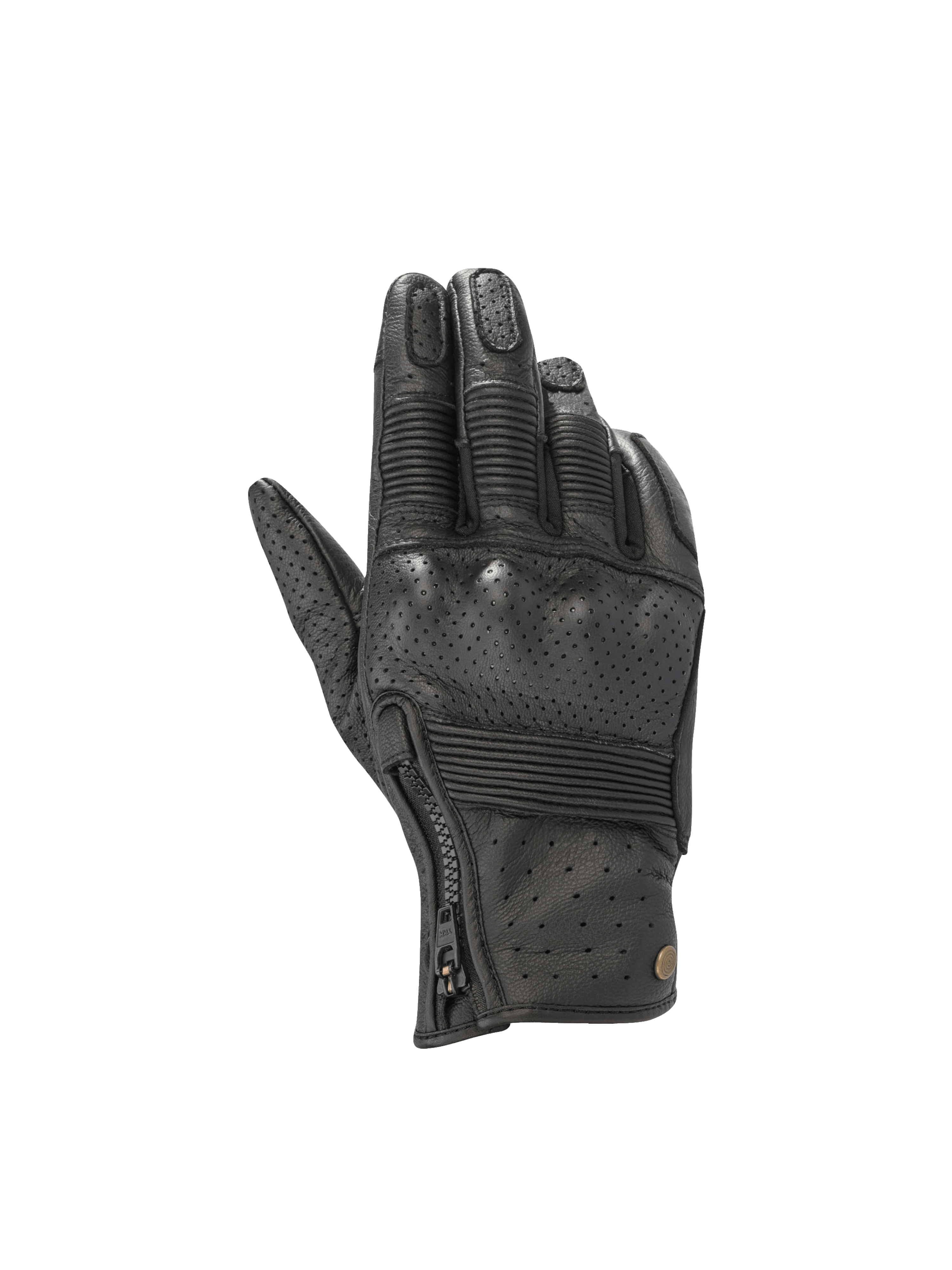 Alpinestars Rayburn V2 Leather Gloves Black motorcycle gloves – image 1