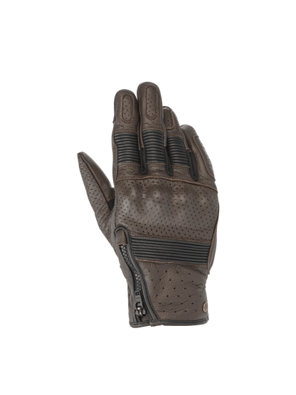 Alpinestars Rayburn V2 Leather Gloves Tobacco Brown motorcycle gloves – image 1