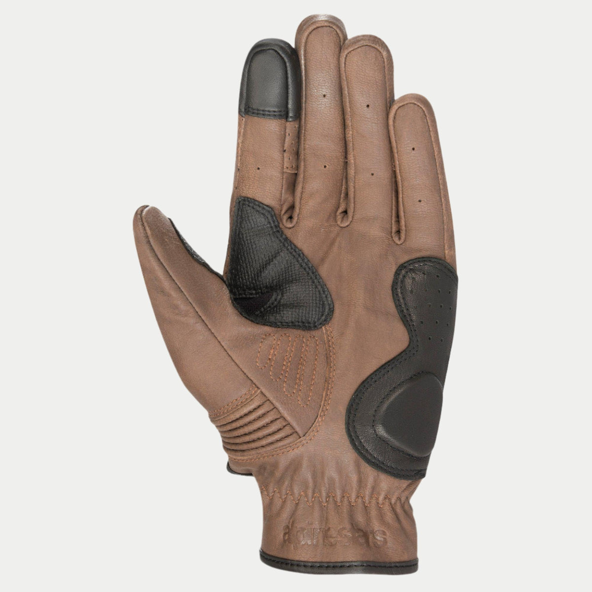 Alpinestars Crazy Eight Gloves Brown/Black motorcycle gloves – image 2