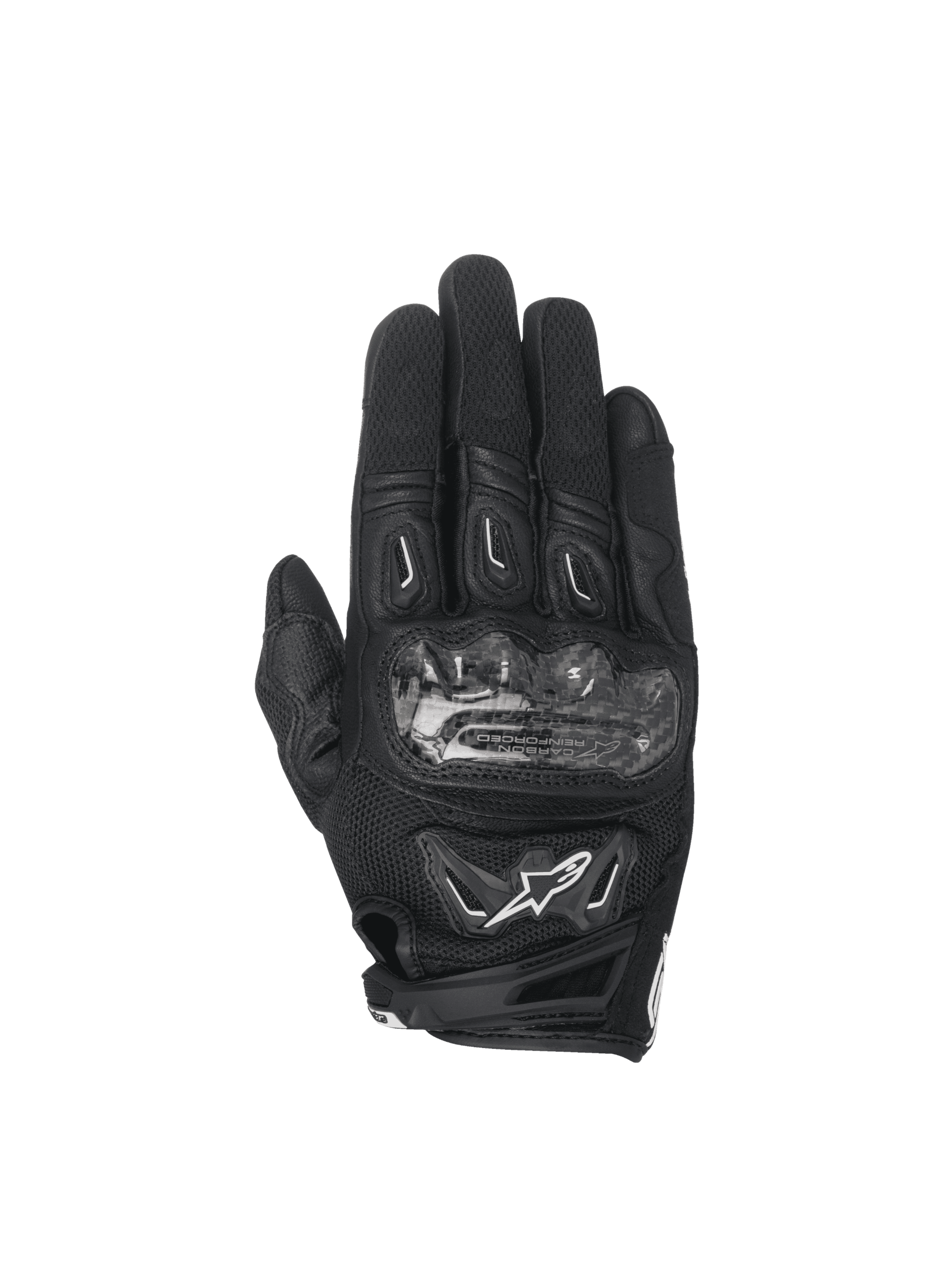 Alpinestars Women Stella SMX-2 Air Carbon V2 Gloves Black motorcycle gloves – image 1