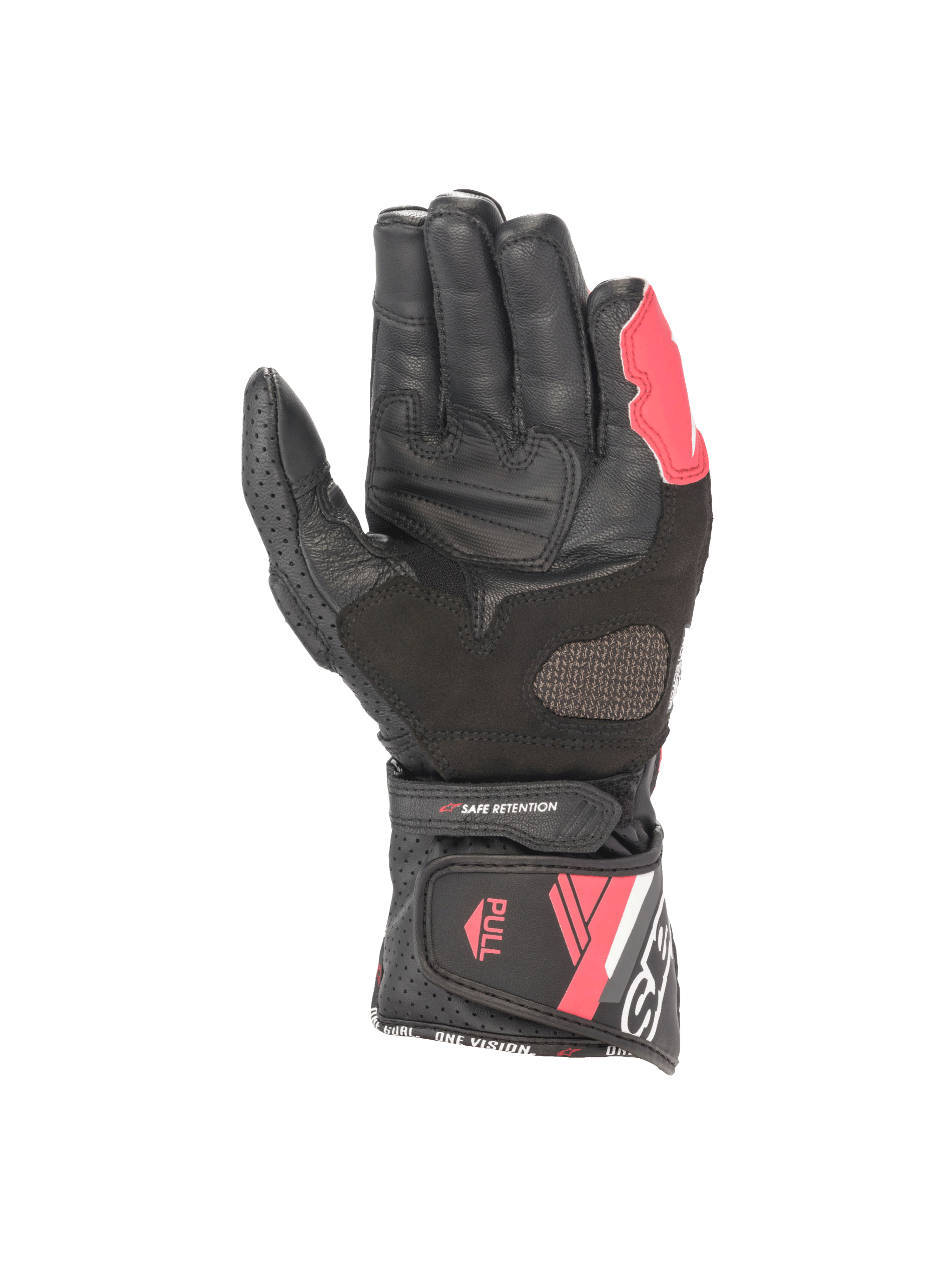 Alpinestars Women Stella SP-8 V3 Gloves Black/White/Diva Pink motorcycle gloves – image 2