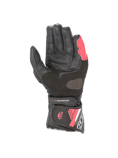 Alpinestars Women Stella SP-8 V3 Gloves Black/White/Diva Pink motorcycle gloves – image 2