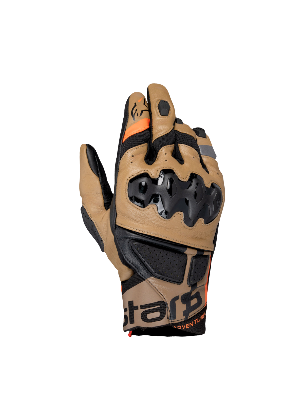 Alpinestars Belize V3 Drystar® Gloves Black/Gobi/Brown Sand motorcycle gloves – image 1