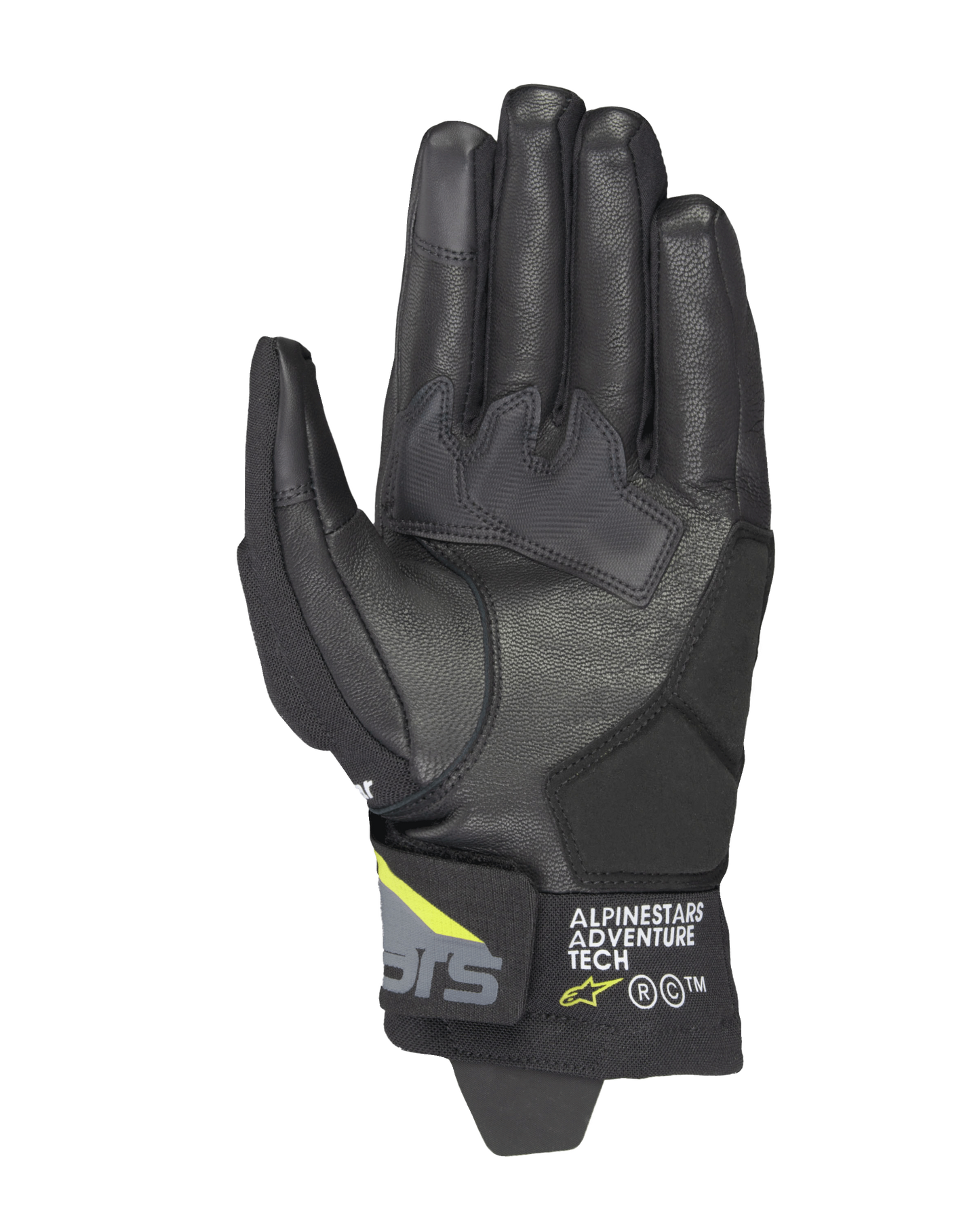 Alpinestars Corozal V3 Drystar® Gloves Black/Deep Gray/Yellow Fluo motorcycle gloves – image 2