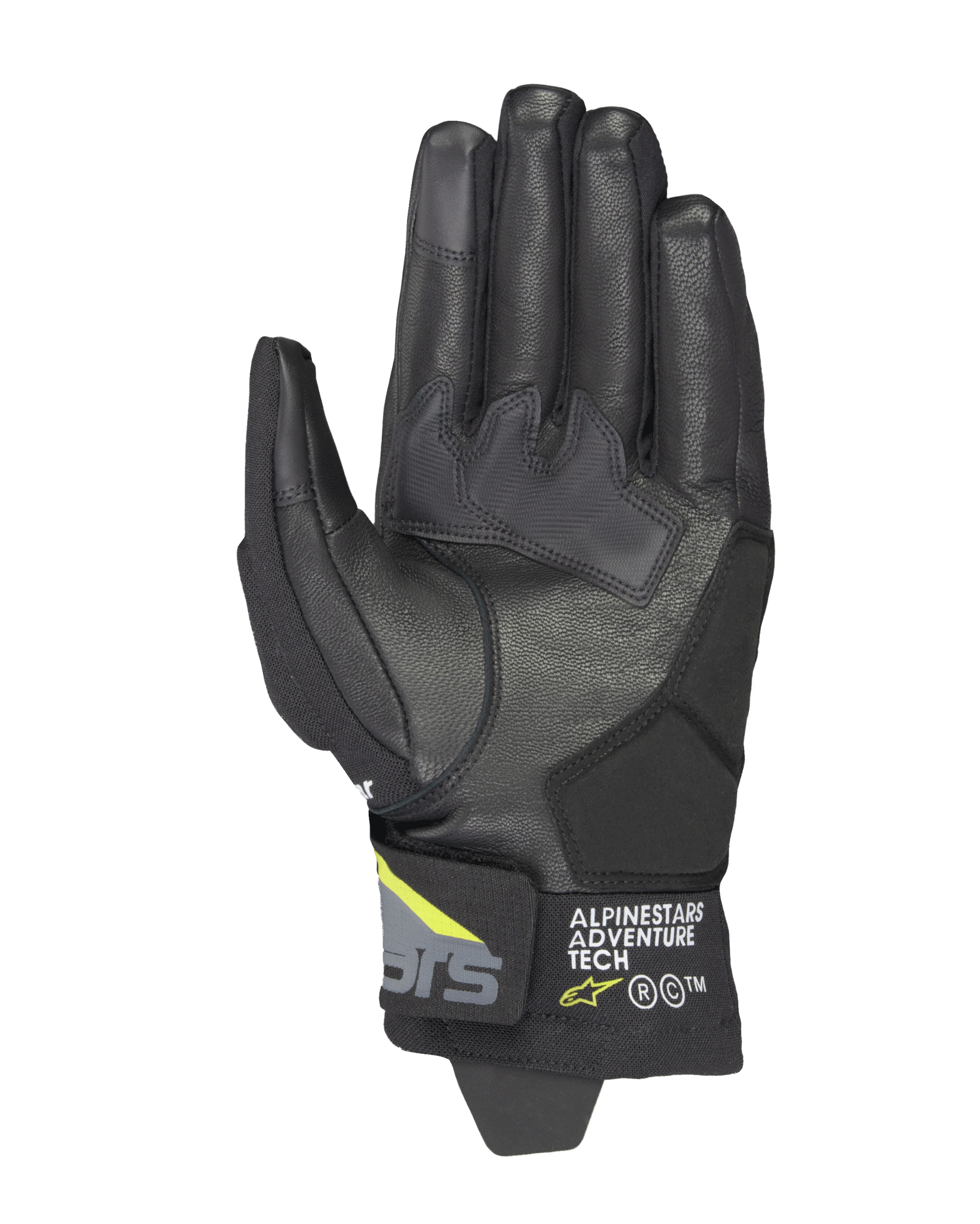 Alpinestars Corozal V3 Drystar® Gloves Black/Deep Gray/Yellow Fluo motorcycle gloves – image 2