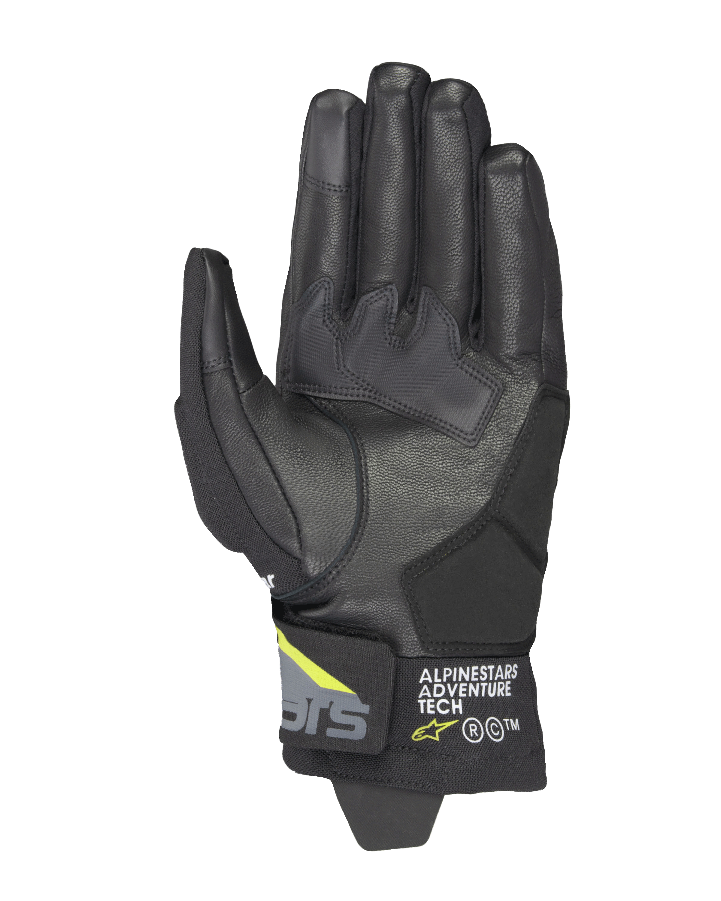Alpinestars Corozal V3 Drystar® Gloves Black/Deep Gray/Yellow Fluo motorcycle gloves – image 2
