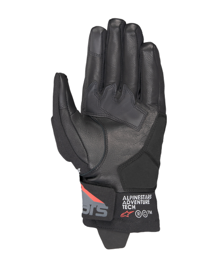 Alpinestars Corozal V3 Drystar® Gloves Black/Deep Gray/Red Fluo motorcycle gloves – image 2