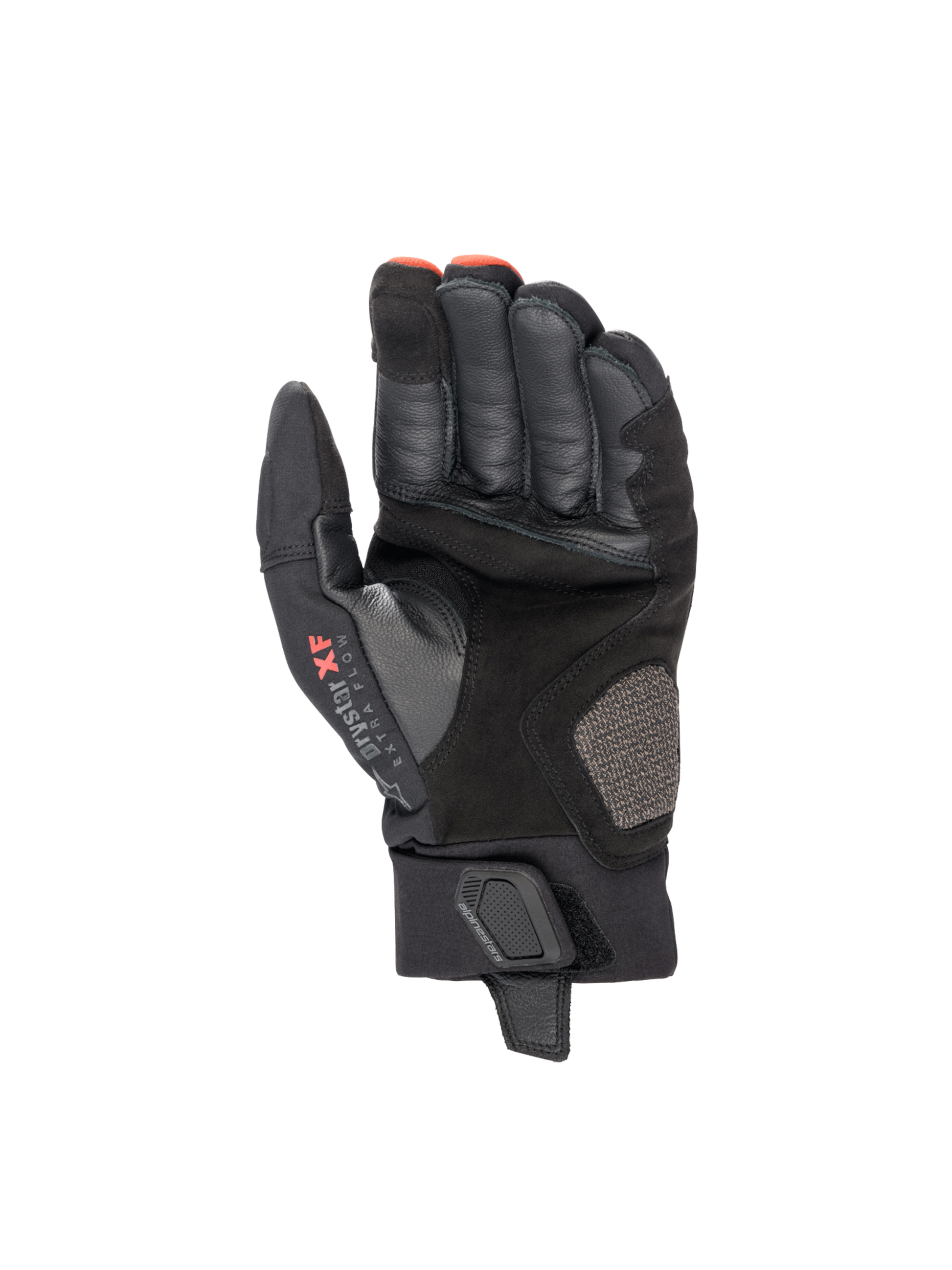 Alpinestars Hyde XT Drystar® XF Gloves Fire Red/Black motorcycle gloves – image 2