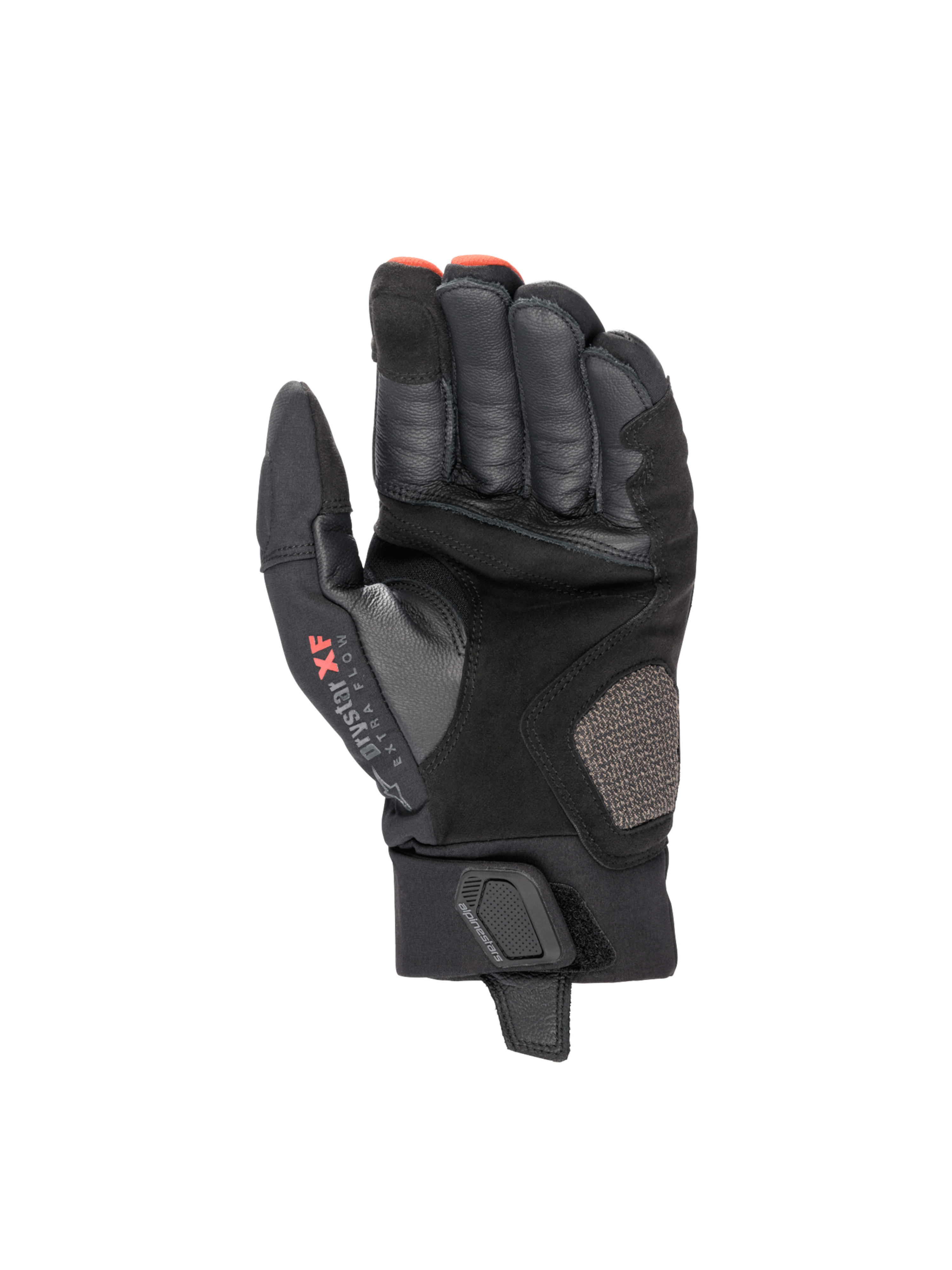 Alpinestars Hyde XT Drystar® XF Gloves Fire Red/Black motorcycle gloves – image 2