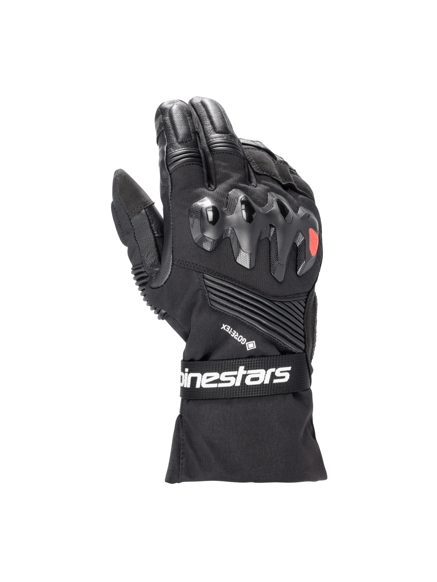 Alpinestars Boulder Gore-Tex Gloves Black/Black motorcycle gloves – image 1