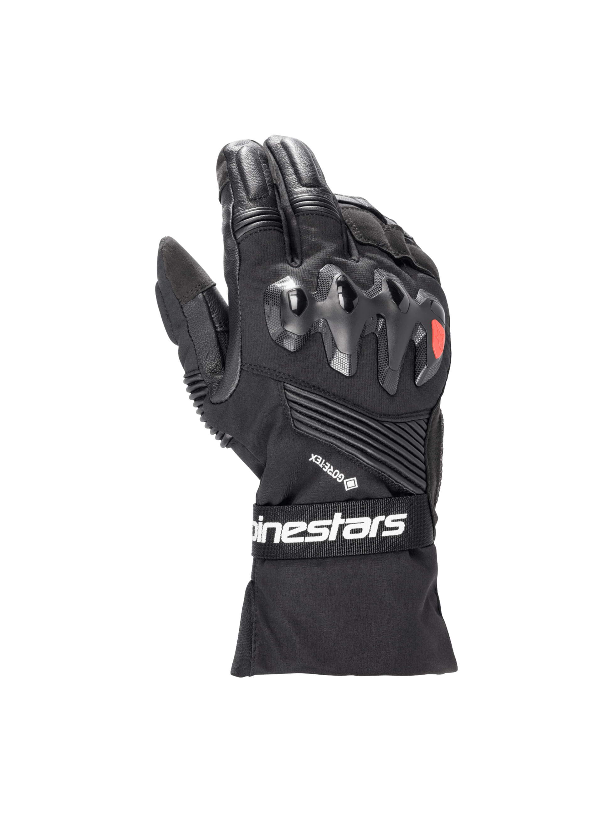 Alpinestars Boulder Gore-Tex Gloves Black/Black motorcycle gloves – image 1