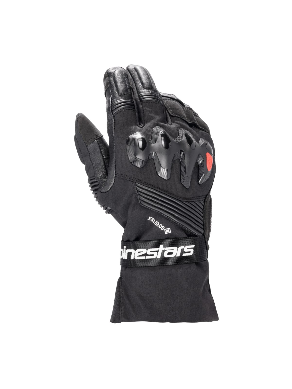 Alpinestars Boulder Gore-Tex Gloves Black/Black motorcycle gloves – image 1