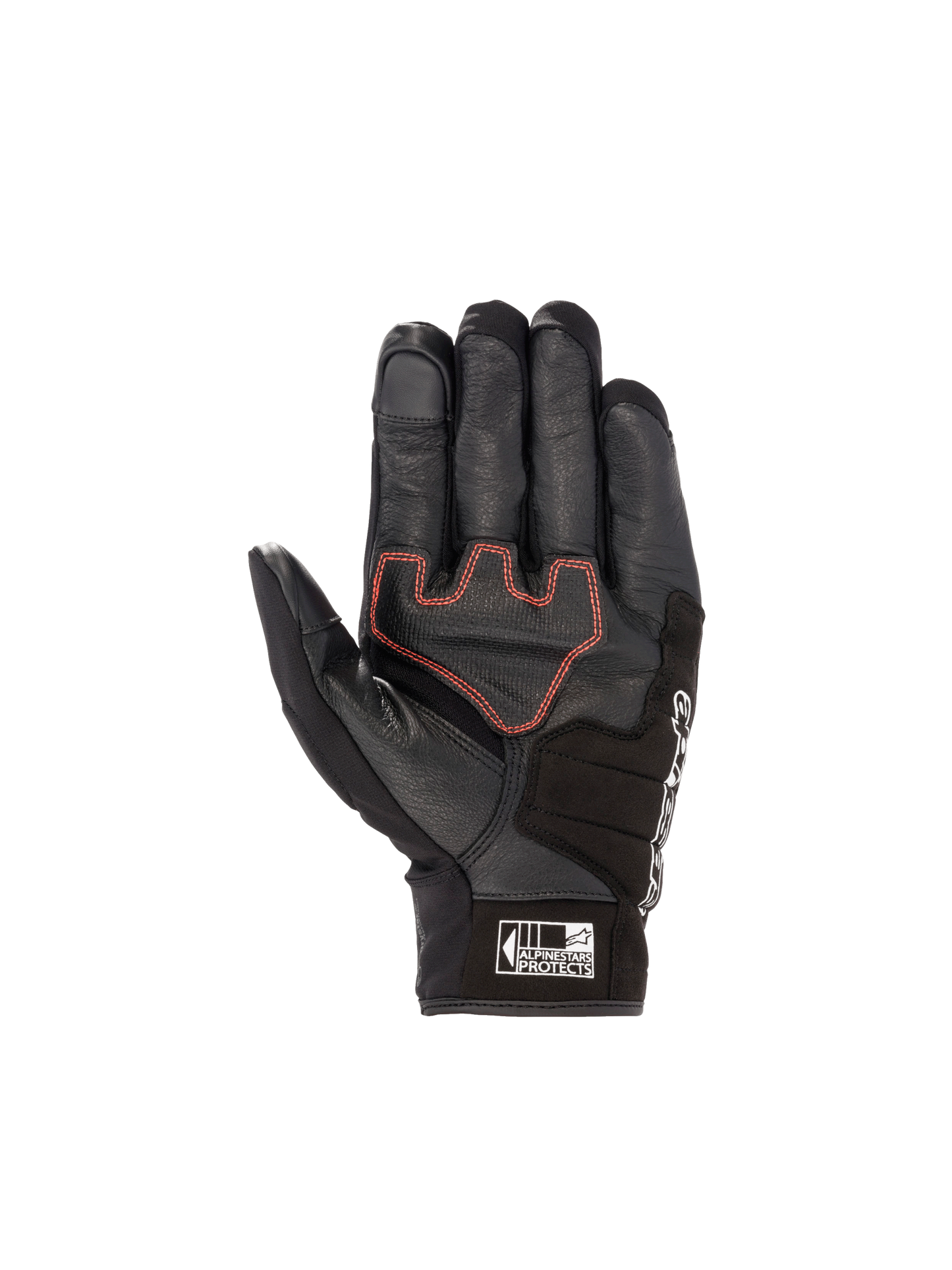 Alpinestars Honda SMX Z Drystar® Glove Black/Bright Red motorcycle gloves – image 2