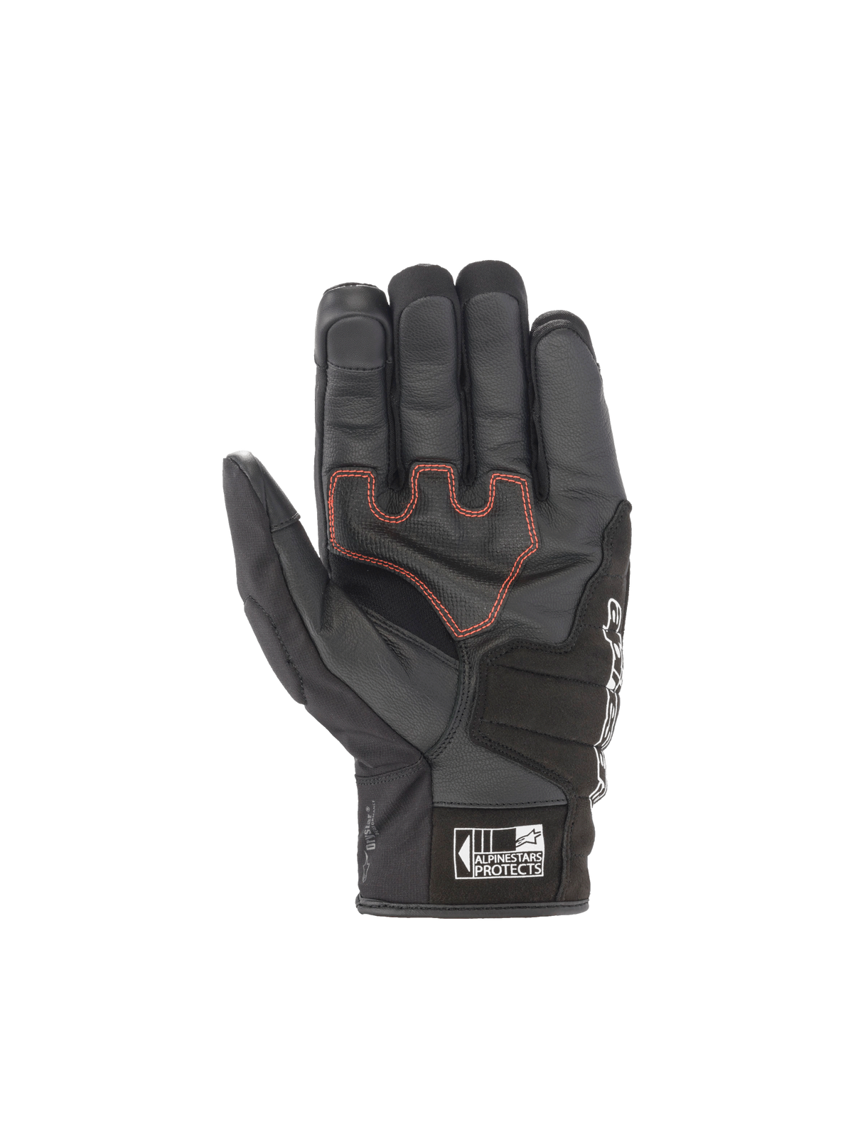 Alpinestars SMX Z Drystar® Gloves Black/Red Fluo motorcycle gloves – image 2