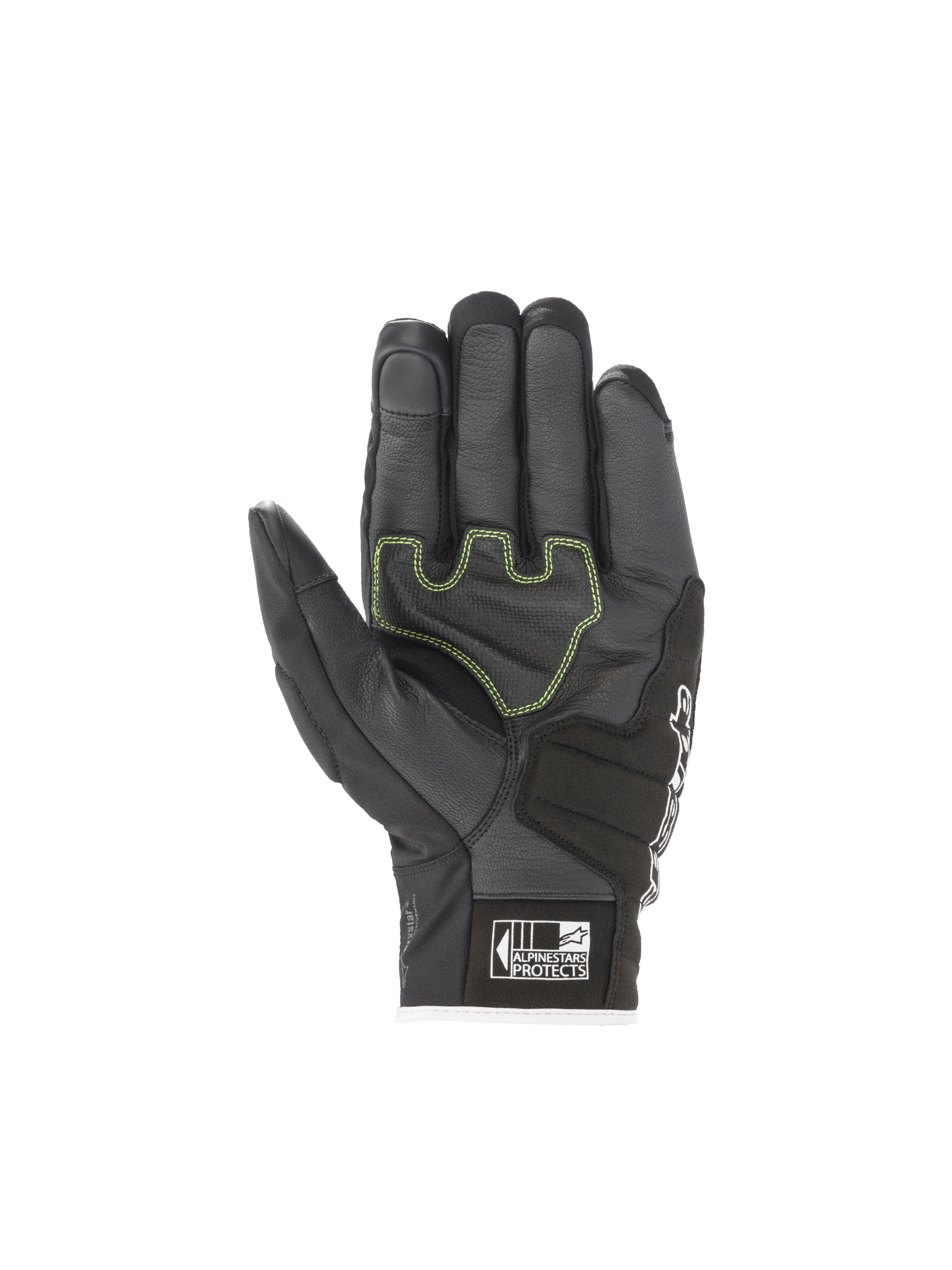 Alpinestars SMX Z Drystar® Gloves Black/White/Red Fluo motorcycle gloves – image 2