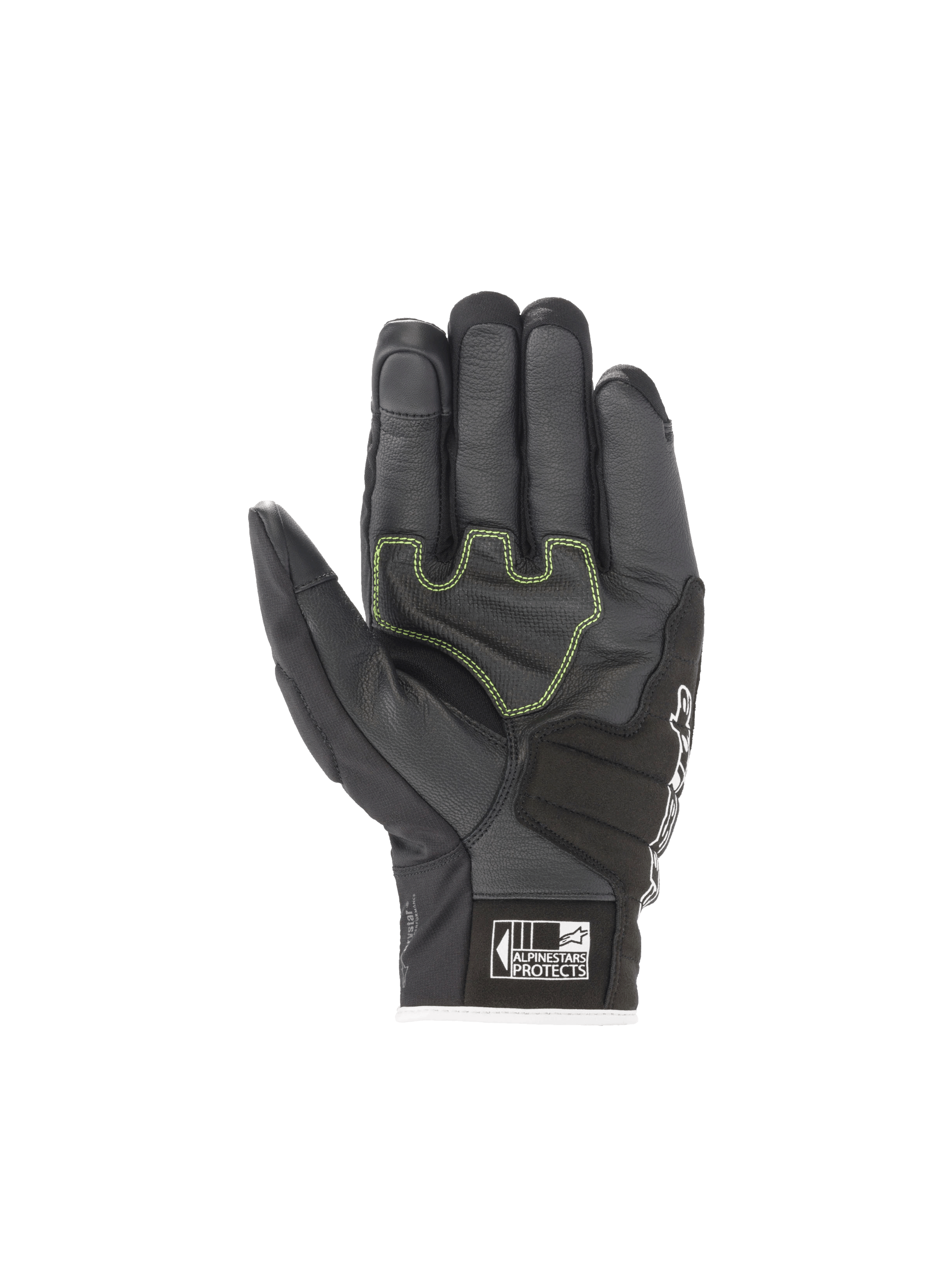 Alpinestars SMX Z Drystar® Gloves Black/White/Red Fluo motorcycle gloves – image 2