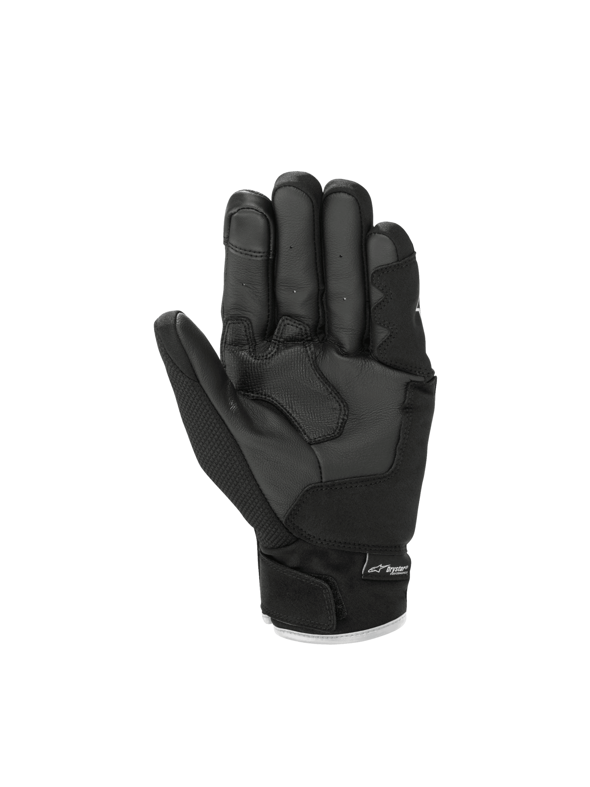 Alpinestars S-Max Drystar® Gloves Black/White motorcycle gloves – image 2
