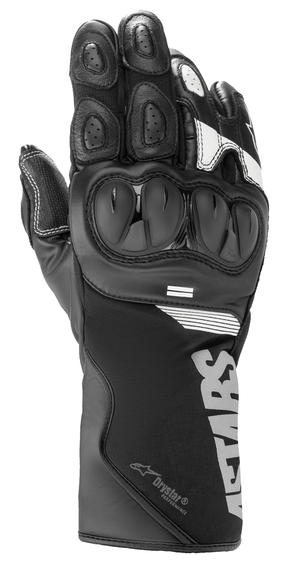 Alpinestars SP-365 Drystar® Gloves Black/White motorcycle gloves – image 1