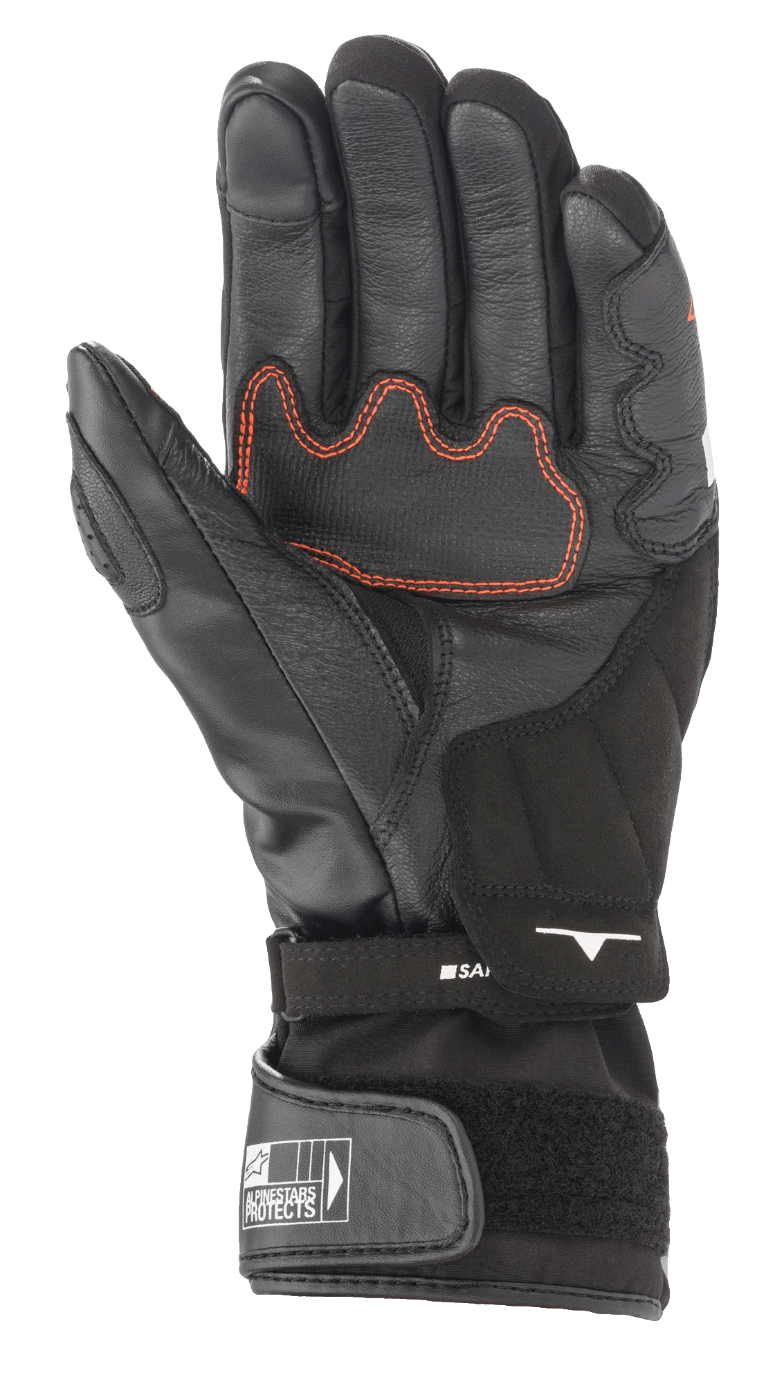 Alpinestars SP-365 Drystar® Gloves Black/Red Fluo/White motorcycle gloves – image 2