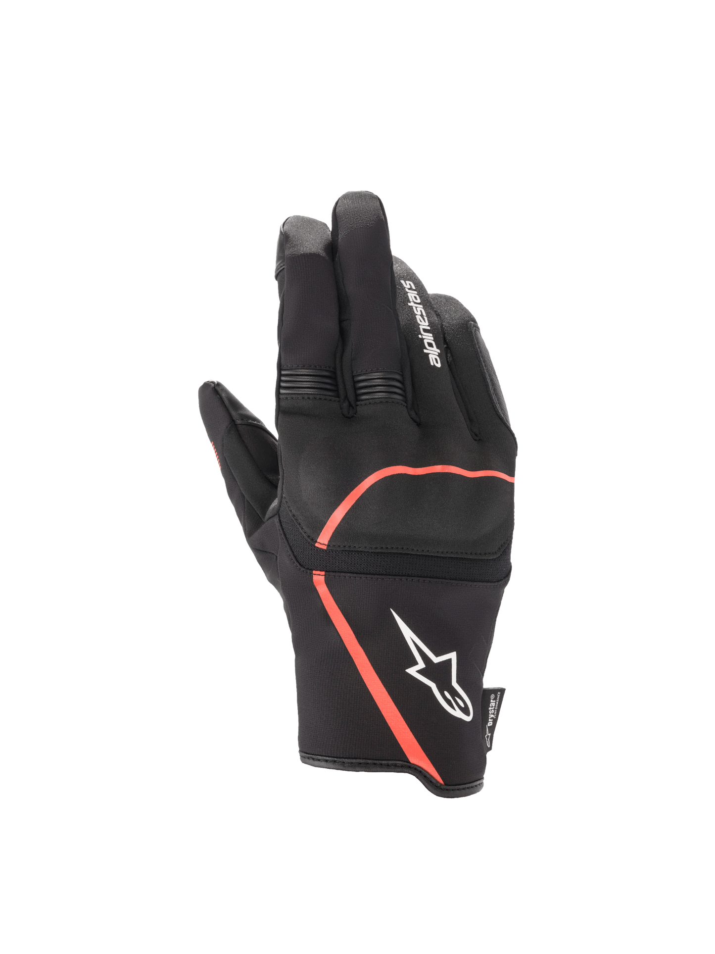 Alpinestars Syncro V2 Drystar® Gloves Black/Red Fluo motorcycle gloves – image 1