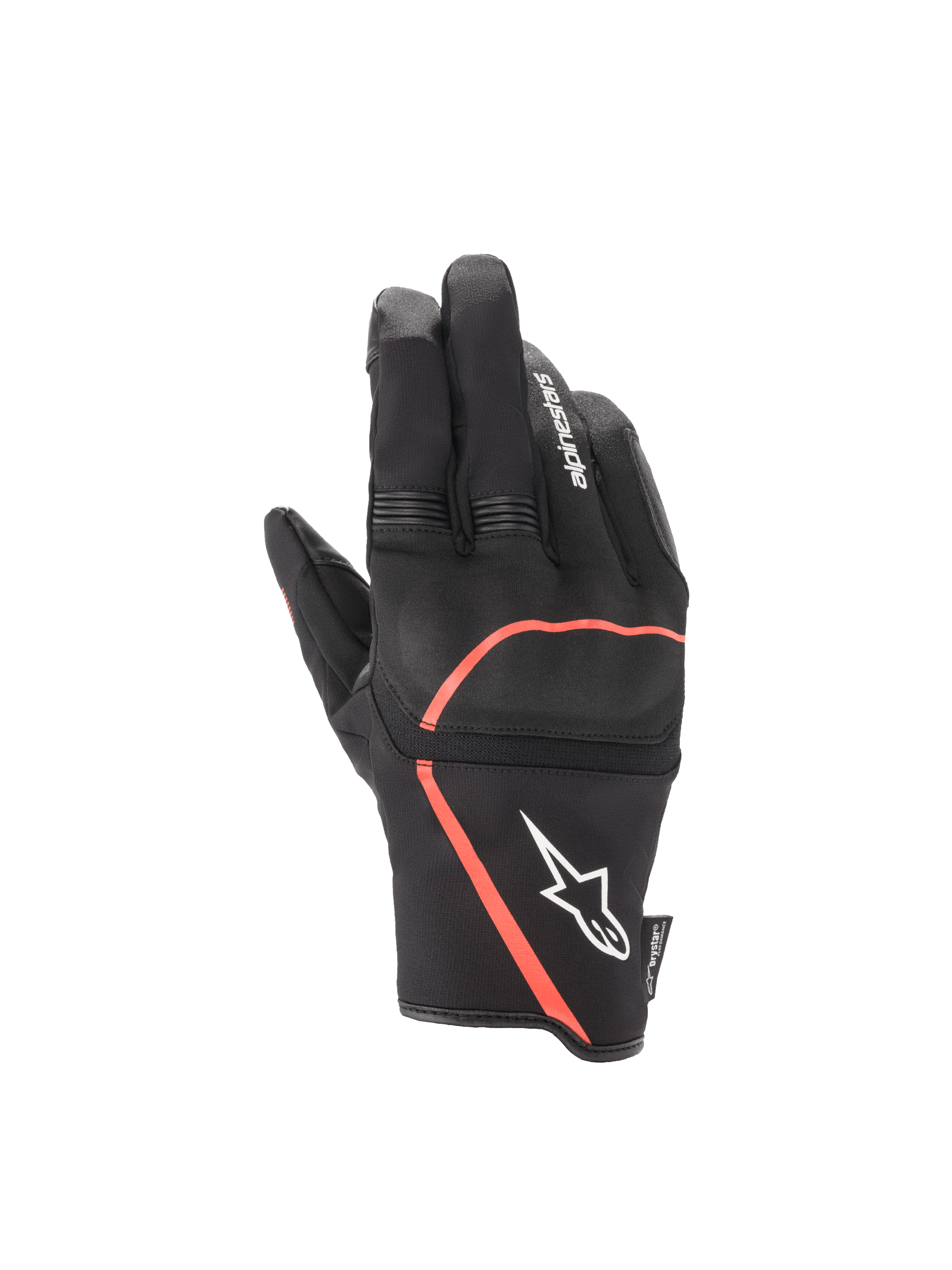 Alpinestars Syncro V2 Drystar® Gloves Black/Red Fluo motorcycle gloves – image 1