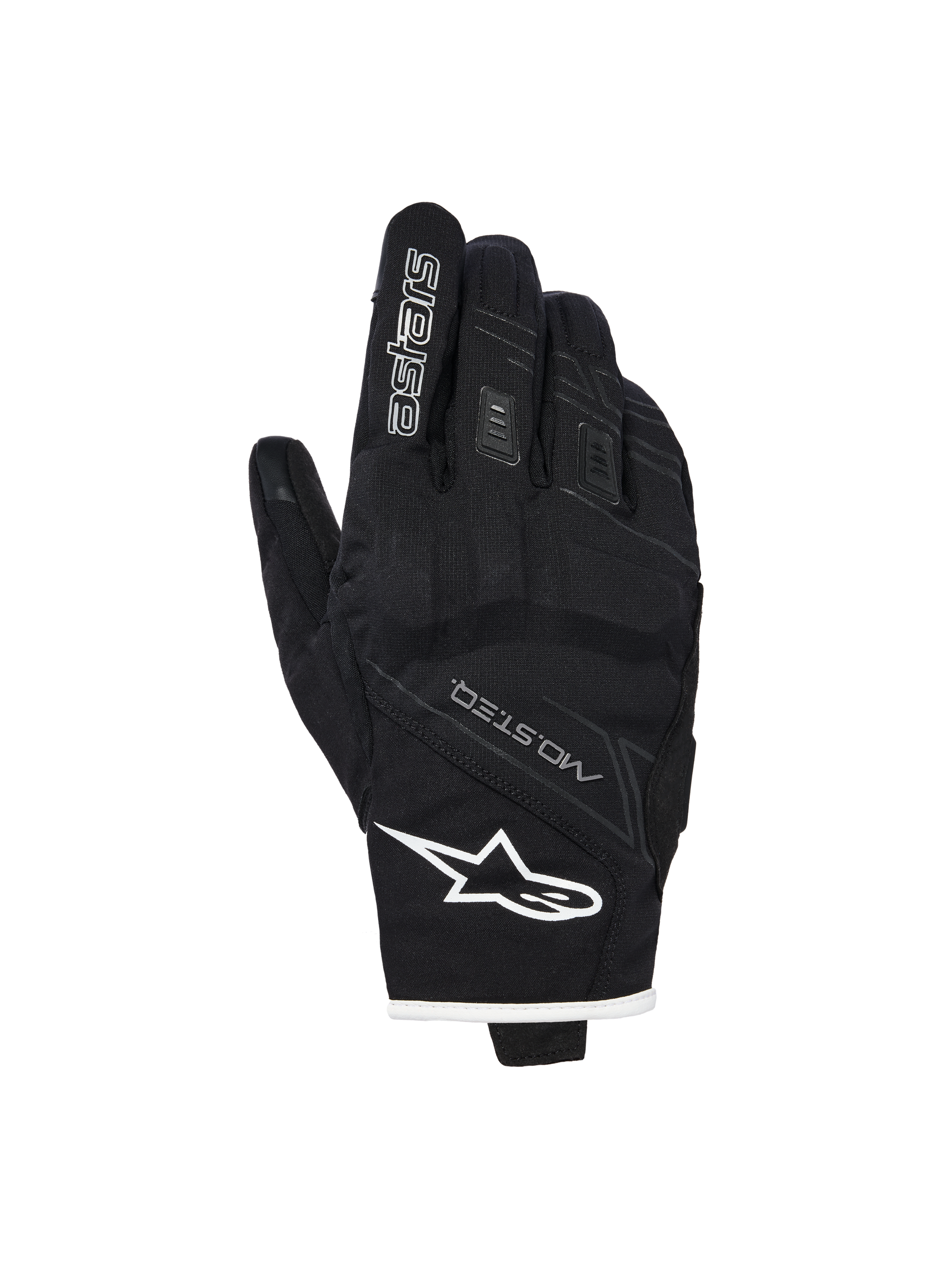 Alpinestars Stella Moblast WP Gloves Black/Off White motorcycle gloves – image 1