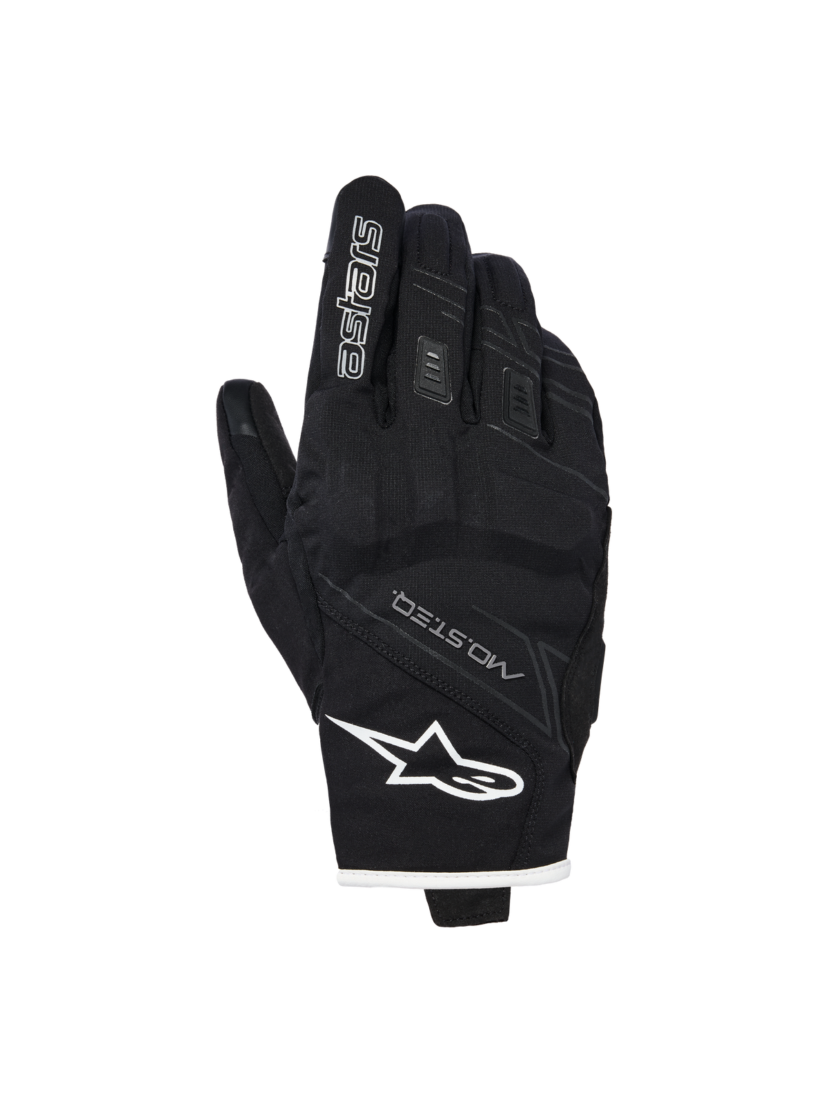 Alpinestars Stella Moblast WP Gloves Black/Off White motorcycle gloves – image 1