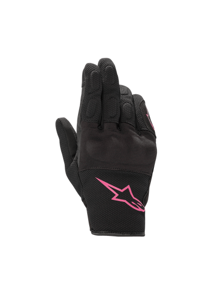 Alpinestars S-Max Women Gloves Black/Fuchsia motorcycle gloves – image 1