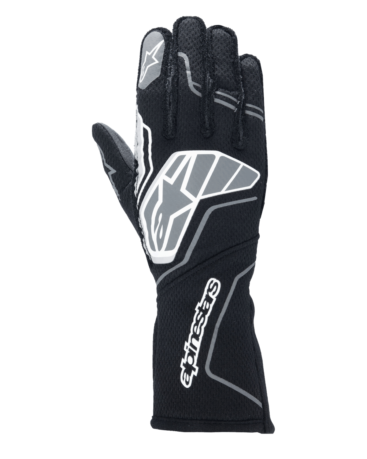 Alpinestars Tech-1 ZX V4 Gloves Black/Anthracite auto racing gloves – image 1