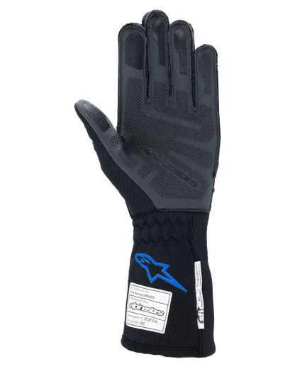Alpinestars Tech-1 ZX V4 Gloves Black/Blue auto racing gloves – image 2