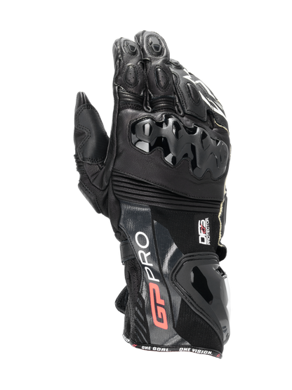 Alpinestars GP Pro RS4 Gloves Black motorcycle gloves – image 1
