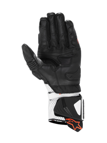 Alpinestars GP Pro RS4 Gloves Black/White motorcycle gloves – image 2