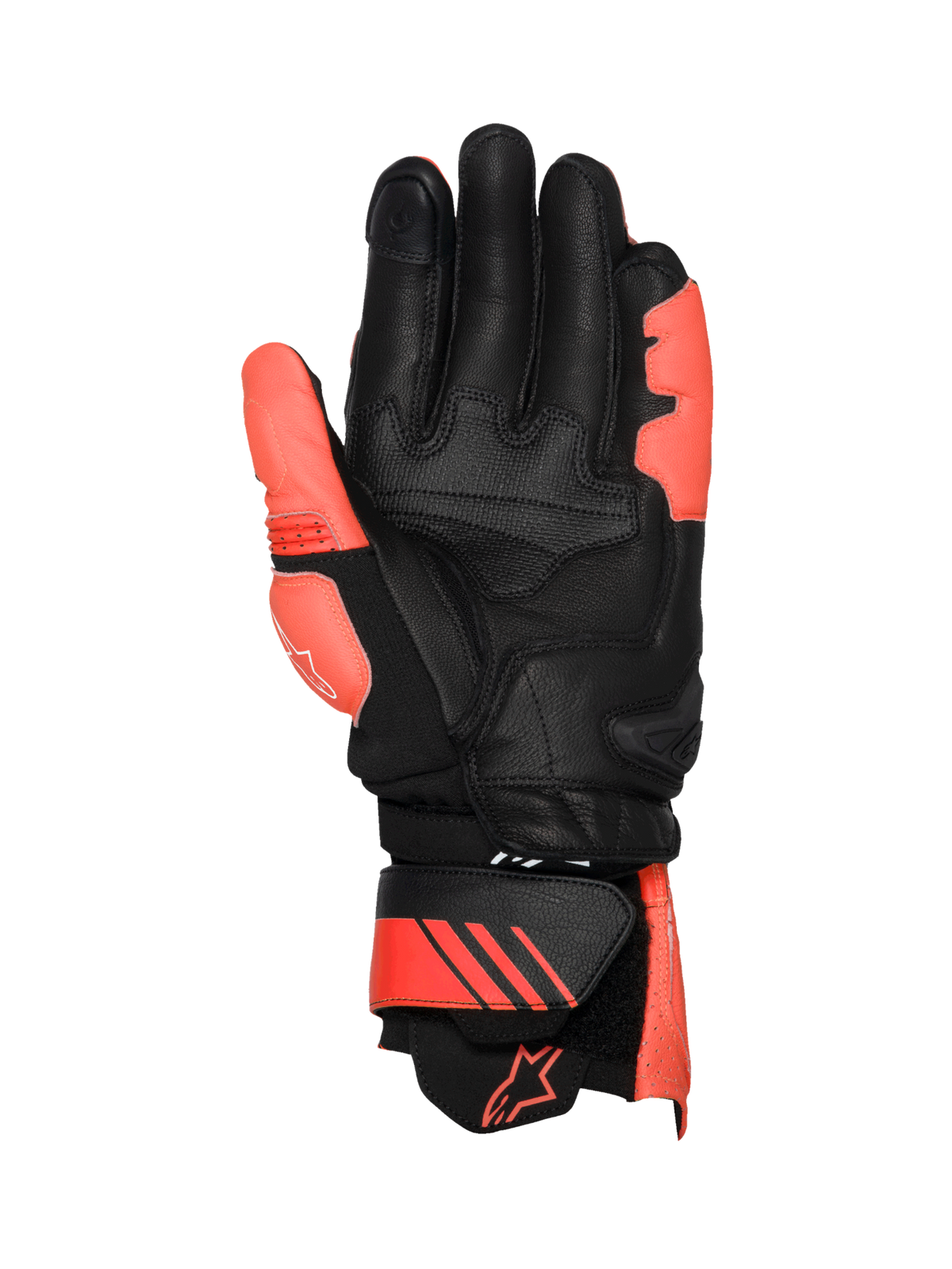 Alpinestars GP Plus R V3 Leather Gloves Bright Red/Red Fluo/Black motorcycle gloves – image 2