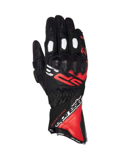 Alpinestars SP-3 Gloves Black/Bright/Red/White motorcycle gloves – image 1