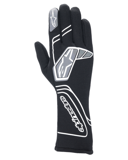 Alpinestars Tech-1 Start V4 Gloves FIA Black auto racing gloves – image 1