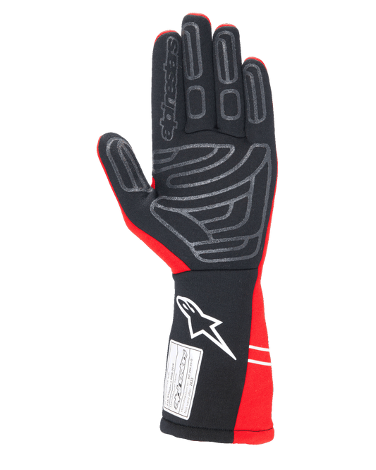 Alpinestars Tech-1 Start V4 Gloves FIA Red auto racing gloves – image 2