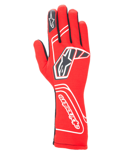 Alpinestars Tech-1 Start V4 Gloves FIA Red auto racing gloves – image 1