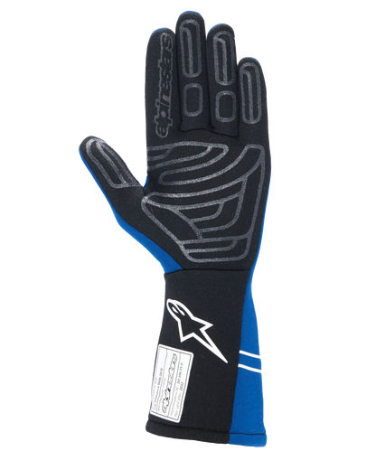 Alpinestars Tech-1 Start V4 Gloves FIA Royal Blue auto racing gloves – image 2