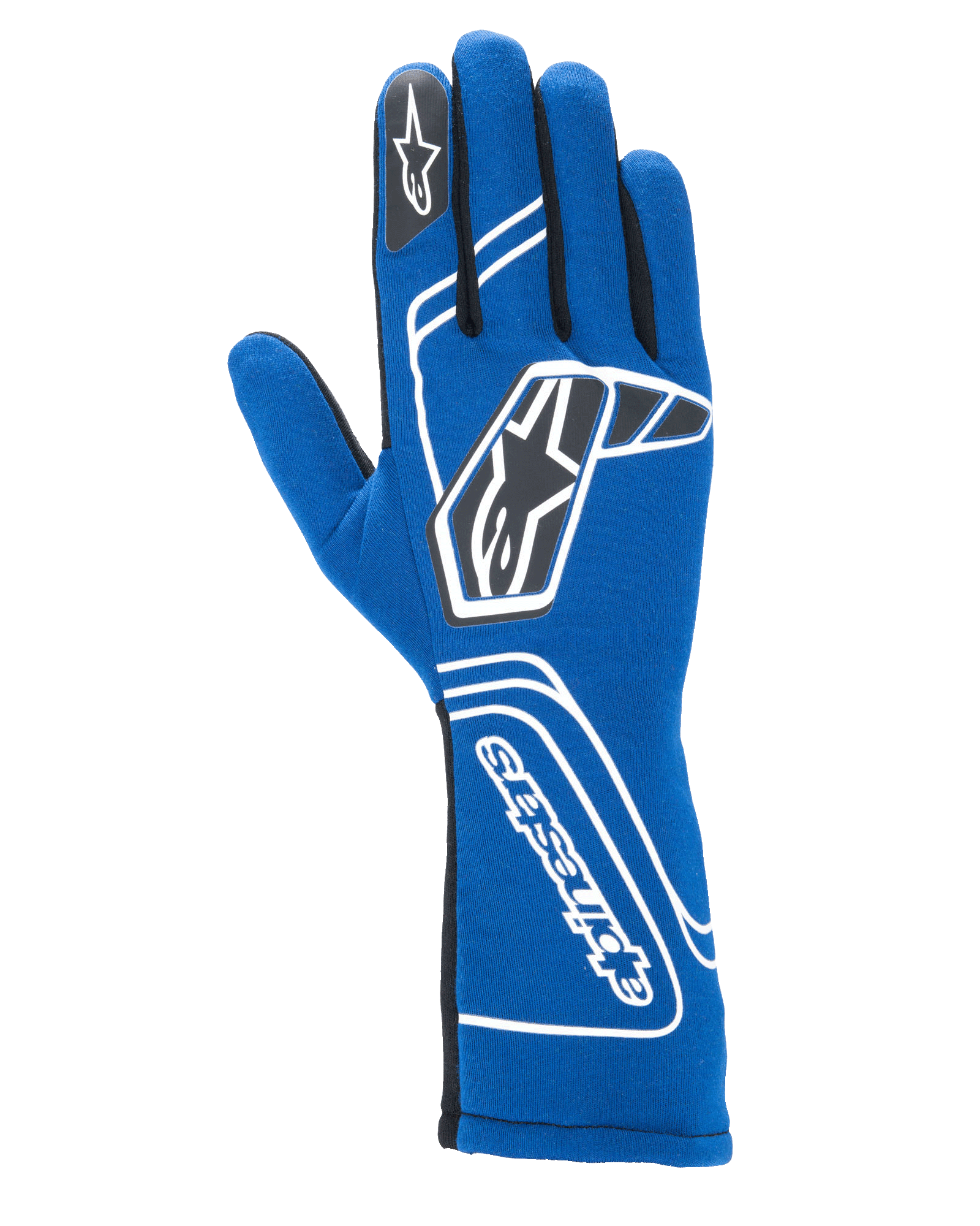 Alpinestars Tech-1 Start V4 Gloves FIA Royal Blue auto racing gloves – image 1