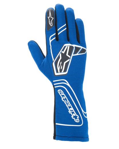 Alpinestars Tech-1 Start V4 Gloves FIA Royal Blue auto racing gloves – image 1